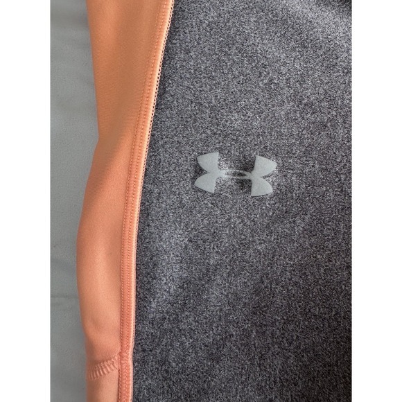 Womens UNDER ARMOUR Compression Crop Leggings Sz Medium Drawstring 20" - Picture 2 of 11